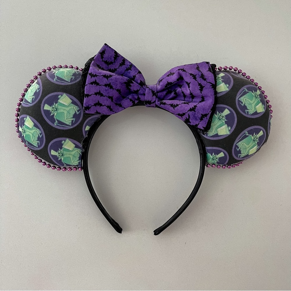 Custom Disneyland Haunted Mansion Hat Box Ghost Mickey Ears